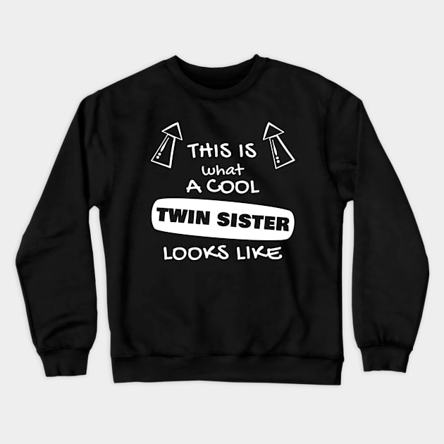 Twin sister Crewneck Sweatshirt by LeonAd